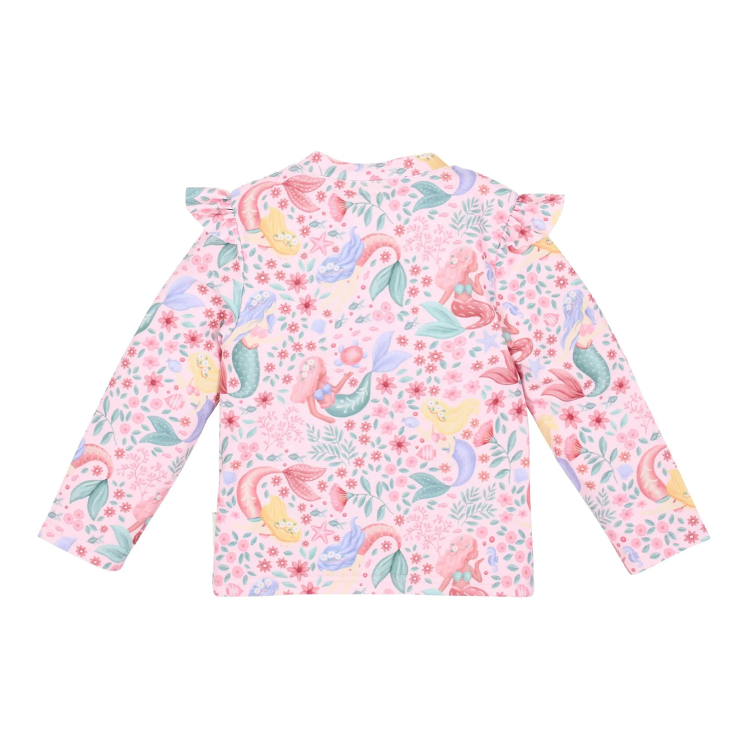 SET COSTUME e MAGLIETTA Maniche Lunghe Protezione UPF 40+ LITTLE DUTCH - immagine 2